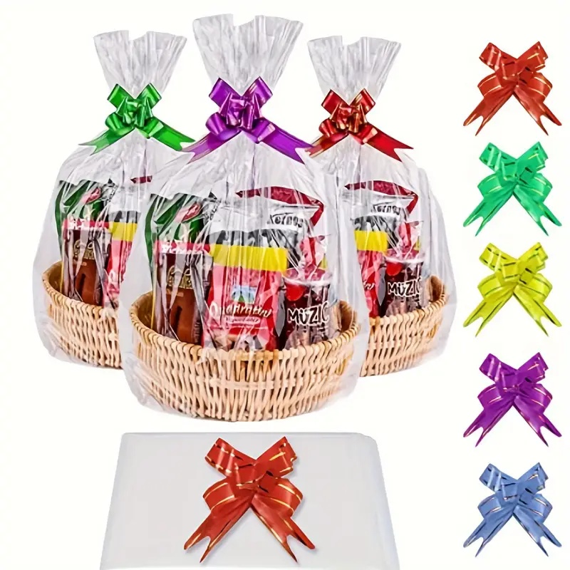 Cellophane Wrap Clear - 20/50 peças grande saco de celofane