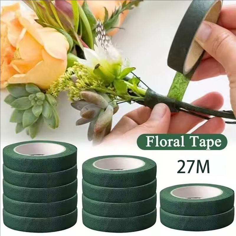 Floral Tape Green - Fita Floral de 30 Jardas 12MM