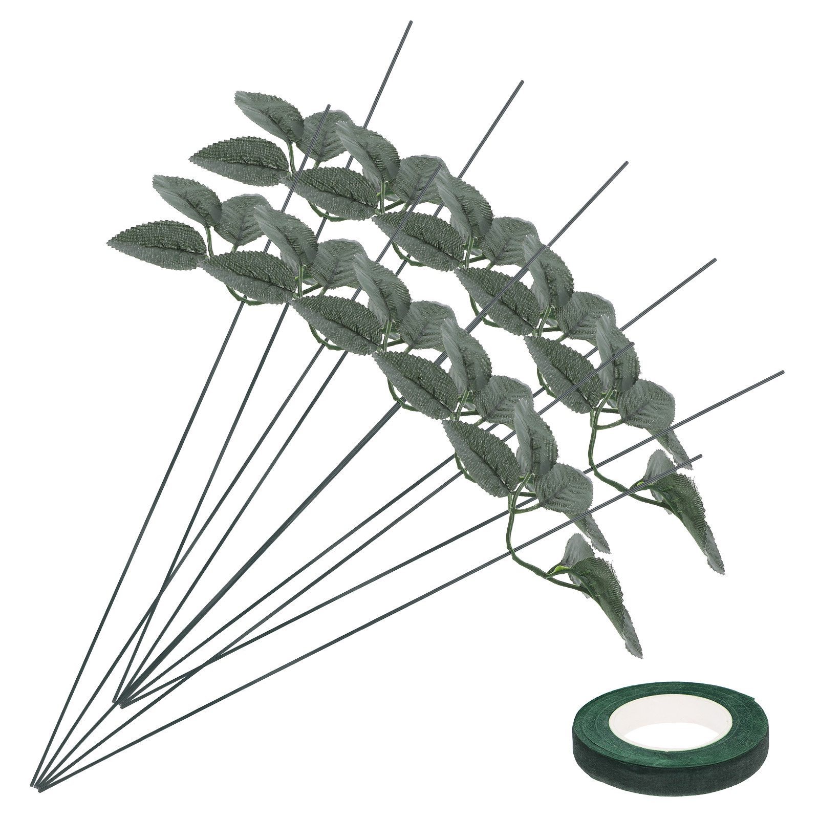 Floral Tape Green - Kit de Arranjo Floral com 20