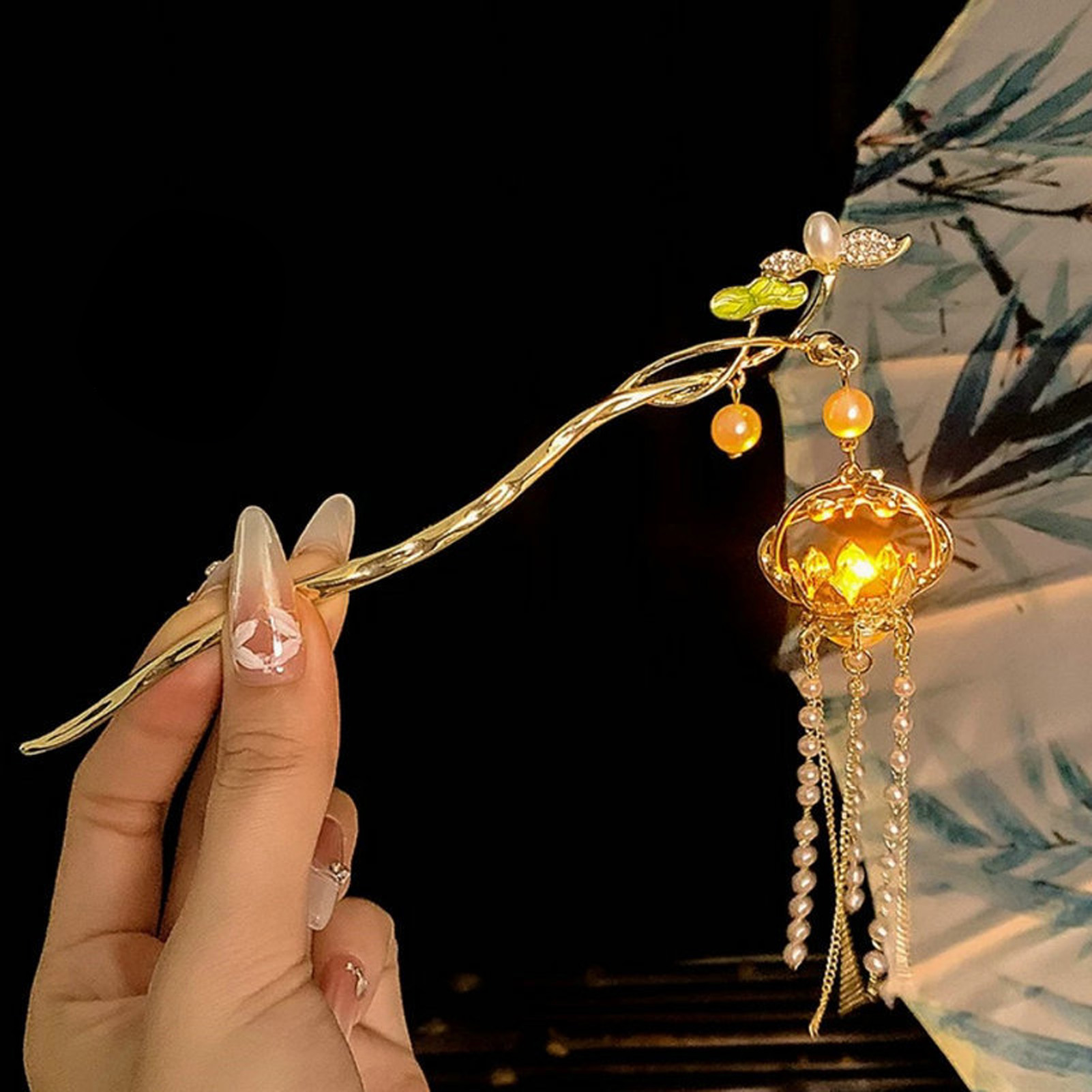 Grampo de Cabelo Luminoso com  - Florist Supplies avaliação e preço