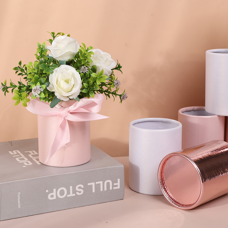 4 Peças Mini Caixa Redonda par - Florist Supply Paper avaliação e preço