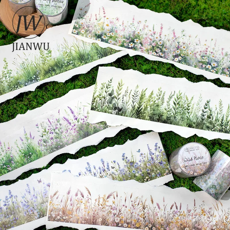 Jianwu 50mm * 200cm notas verd - Floral Tape Green avaliação e preço