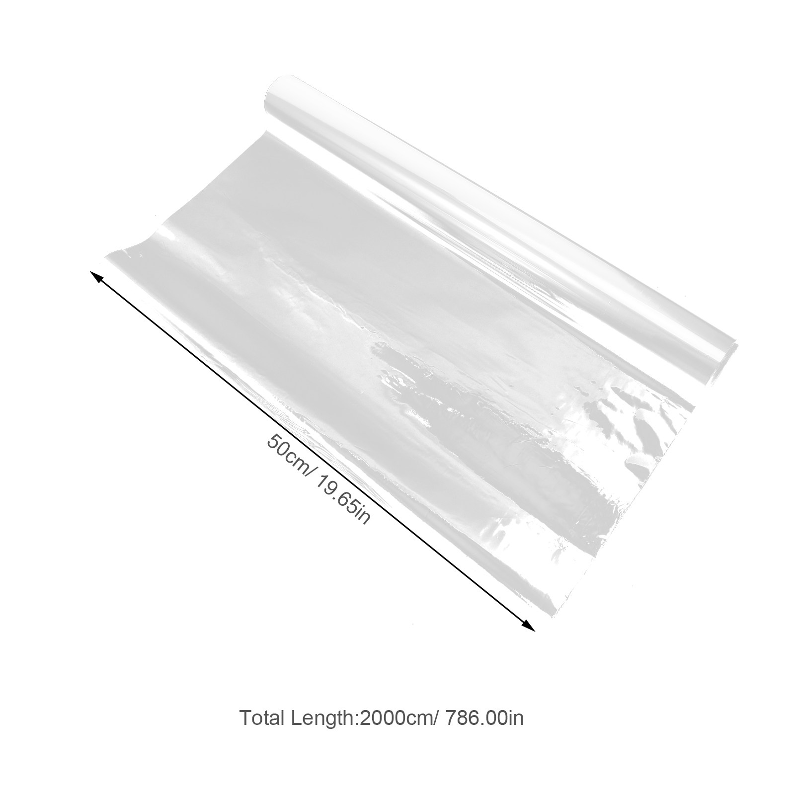 1 Rolo de Papel Celofane Trans - Cellophane Wrap Clear avaliação e preço