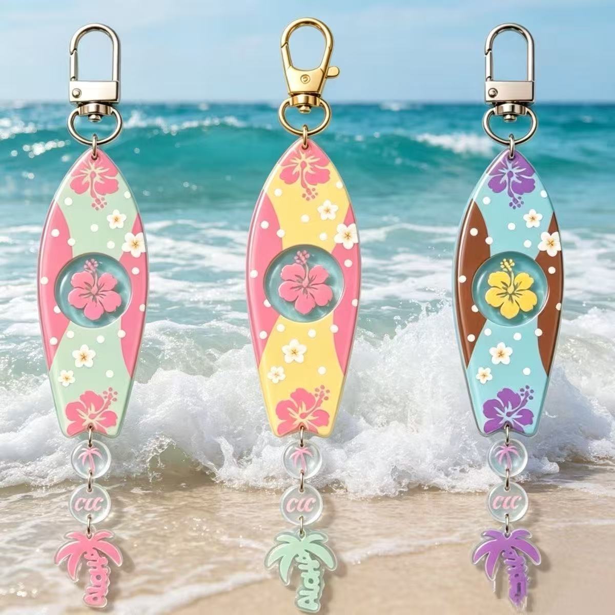 Conjunto de Chaveiros de Acríl - Florist Supplies avaliação e preço