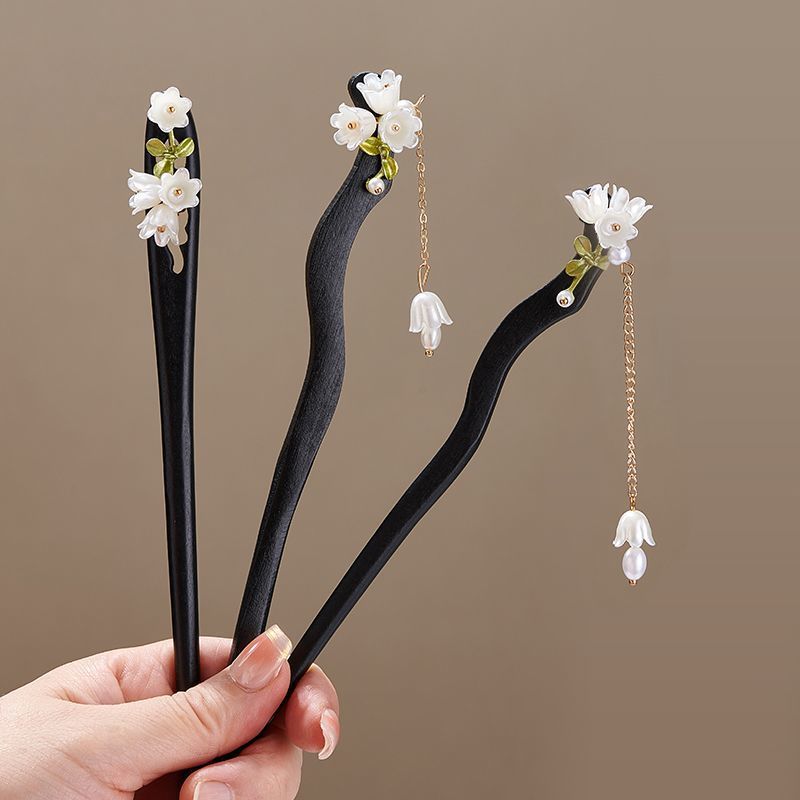 Grampo de Cabelo de Madeira Vi - Florist Supplies avaliação e preço
