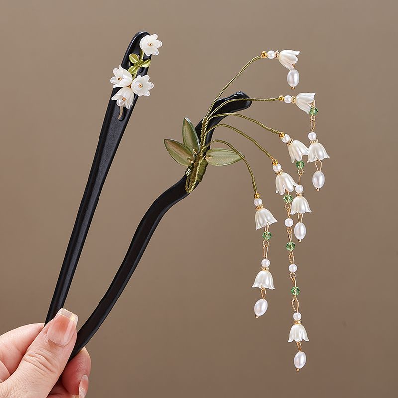 Grampo de Cabelo de Madeira Vi - Florist Supplies avaliação e preço