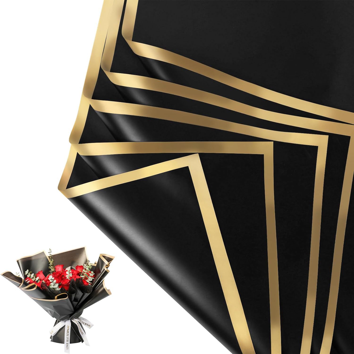 20 Folhas de Papel de Embrulho - Florist Supply Paper avaliação e preço