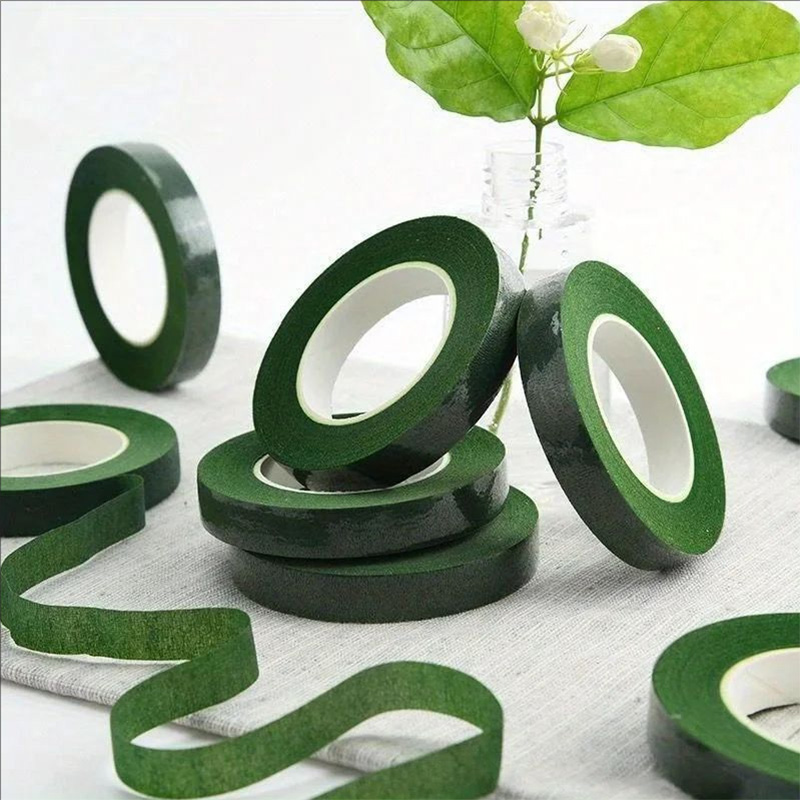 Fita Floral de 30 Jardas 12MM  - Floral Tape Green avaliação e preço